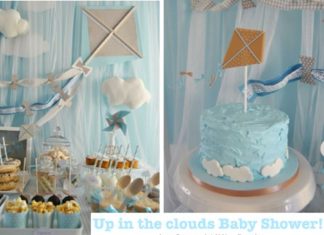 Birthday Party Inspiration : Up in the clouds Kite themed birthday party baby shower via Karas Party Ideas | …
