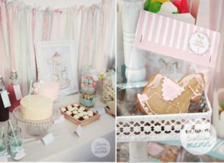 Birthday Party Inspiration : Vintage Carousel themed birthday party with SO many cute ideas! Via Karas Party …