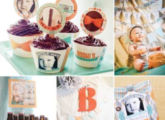 Birthday Party Inspiration : Vintage Inspired Little Man First Birthday Party by Barbara Neely Designs…!