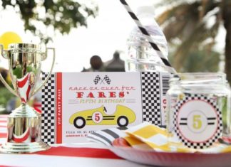 Birthday Party Inspiration : Vintage-race-car-party-inviation