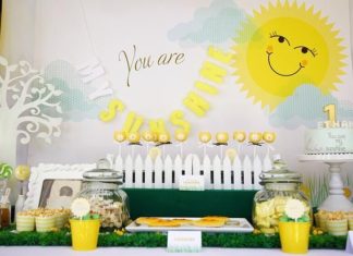 Birthday Party Inspiration : You Are My Sunshine 1st Birthday