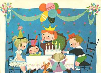 Birthday Party Inspiration : illustration for a Golden Book, by Mary Blair. this is a party I want to be at!…