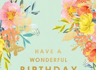 Happy Birthday Wiches : BIRTHDAY+BLUE-and+many+happy+returns!-Birthday-LOUISE+TILER-4.5