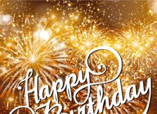 Happy Birthday Wiches : Beautiful Sunset & Fireworks Happy Birthday Card: Is your loved one almost too b…