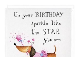 Happy Birthday Wiches : Dachshund Birthday Sparkle Greeting Card