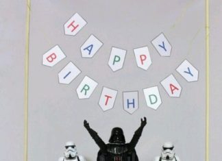 Happy Birthday Wiches : Darth Vader Wishes You a Happy Birthday! Star Wars Art.