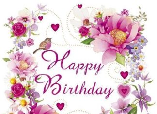 Happy Birthday Wiches : Happy Birthday Floral – Custom edit by lechezz