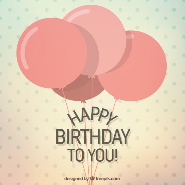 Happy Birthday Wiches : Happy birthday to you card I Free Vector ...