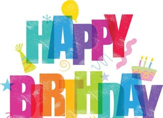 Happy Birthday Wiches : Joyeux anniversaire – Illustration vectorielle