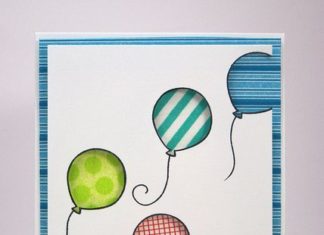 Happy Birthday Wiches : cute balloon birthday Card