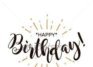 Happy Birthday Wiches : stock-vector-happy-birthday-beautiful-greeting-card-poster-with-calligraphy-blac…