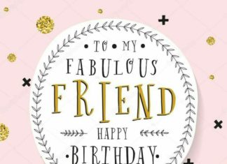 Happy Birthday Wiches : To my fabulous friend – Happy Birthday