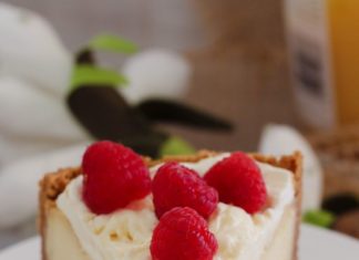 Birthday Cake : The ultimate classic BAKED LEMON CHEESECAKE… a delicious biscuit base filled w…