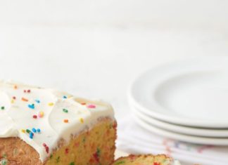 Birthday Decoration Ideas : Sweeten your next celebration with this simple and colorful cake-mix bread! A gr…