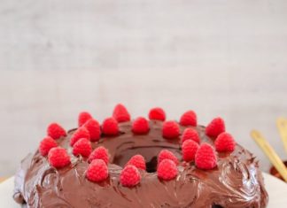Birthday Cake : A classic rich and delicious CHOCOLATE MUD CAKE with chocolate frosting… easy …