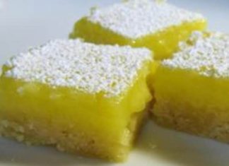 Birthday Decoration Ideas : Dainty Lemon Bars Recipe