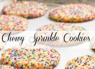 Birthday Decoration Ideas : Soft and chewy sprinkle cookies are easy to make and beautiful to look at. Color…