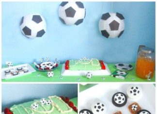 Birthday Party : Celebrate your little fútbol star with this easy and thrifty soccer birthday pa…
