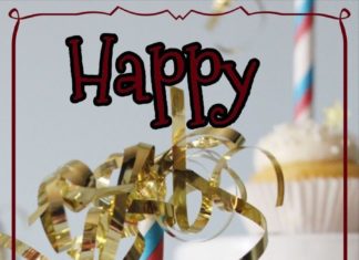 Birthday Quotes : Happy Birthday cupcake