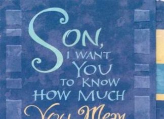 Birthday Quotes : love message for sons