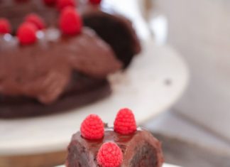 Birthday Cake : A classic rich and delicious CHOCOLATE MUD CAKE with chocolate frosting… easy …