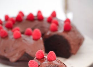 Birthday Cake : A classic rich and delicious CHOCOLATE MUD CAKE with chocolate frosting… easy …