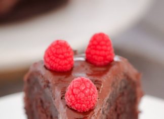 Birthday Cake : A classic rich and delicious CHOCOLATE MUD CAKE with chocolate frosting… easy …