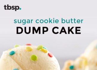 Birthday Decoration Ideas : Cookie butter and sugar cookie mix team up for an epic 13×9 dessert that's t…