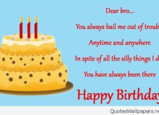 Happy Birthday Brother : Happy birthday wishes brother images pictures[/caption…