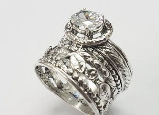 Birthday Gifts Ideas : A Flawless Handmade 2CT Round Cut Lab Diamond Engagement Ring