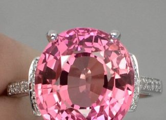 Birthday Gifts Ideas : NEW A Natural Vintage Oval Pink Padparadscha by JoyofLondon