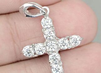 Birthday Gifts Ideas : NEW A Vintage Round Diamond Cut White Sapphire by JoyofLondon