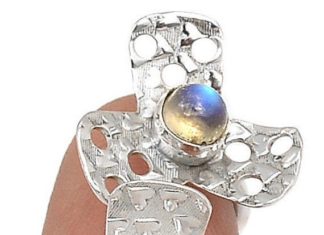 Birthday Gifts Ideas : NEW Vintage Natural Rainbow Moonstone 925 by JoyofLondon on Etsy