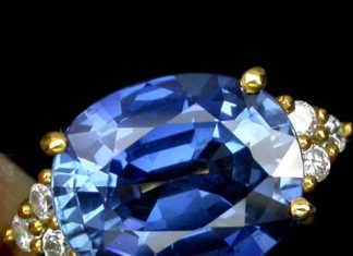 Birthday Gifts Ideas : Natural 6.37CT Oval Cut Kashmir Blue Sapphire Promise Engagement Anniversary Wed…