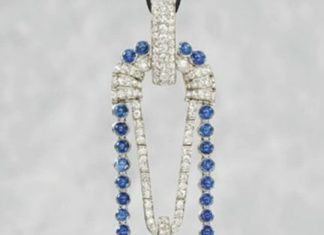 Birthday Gifts Ideas : This is different: A FINE ART DECO GEM-SET PENDANT, BY CARTIER The central penda…