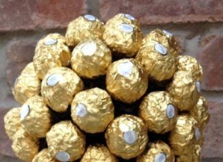 Birthday Gifts Inspiration : Bouquet de la mariée doré !!!