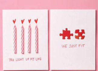 Birthday Gifts Inspiration : Carte Saint-Valentin à faire soi même …