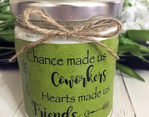Birthday Gifts Inspiration : Coworker Gift//Soy Candle//Thank You Gift for Coworker//Gift for Friend//Coworke…
