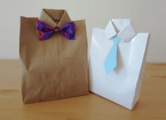 Birthday Gifts Inspiration : DIY facile : pochette cadeau pour homme à faire soi-même.