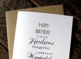 Birthday Gifts Inspiration : Designer Typography Birthday Card Size: A6 15×10.5cm Wife Husband Boyfriend…
