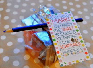 Birthday Gifts Inspiration : {Primary} 2016 Primary Birthday Gift Idea – Little LDS Ideas