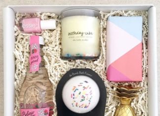 Birthday Gifts Inspiration : Teak & Twine Birthday Gift Box! This gift includes Belvoir Rose Lemonade, Essie …