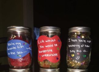 Birthday Gifts Inspiration : sweet-jars-for-first-anniversary