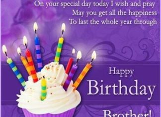Happy Birthday Brother : Cards