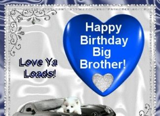 Happy Birthday Brother : Happy BD