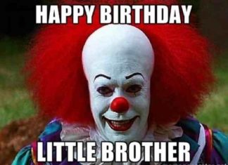 Happy Birthday Brother : Happy Birthday Little Brother Funny Meme