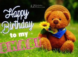 Happy Birthday Brother : Happy Birthday to my Bhabhi