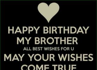 Happy Birthday Brother : Happy Birthday wishes for brother: happy birthday my brother all best wishes for…