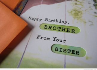 Happy Birthday Brother : Image from geniusquotes.org/….