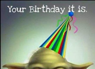 Happy Birthday Brother : Yoda